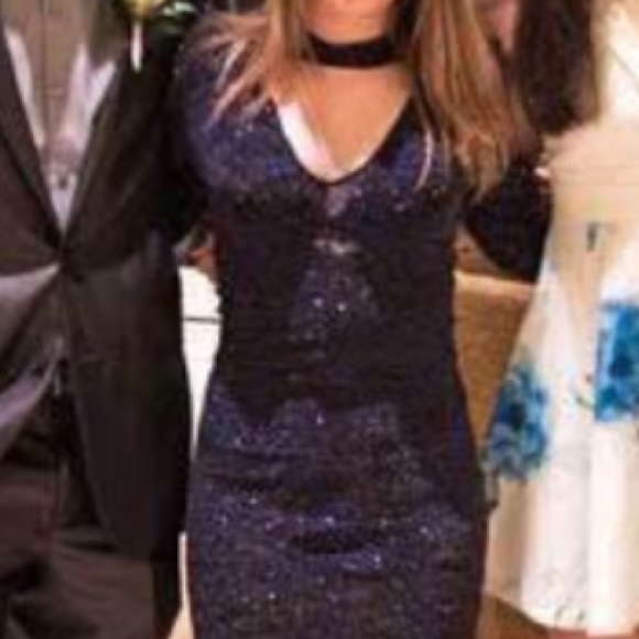 Topshop Blue Dress - Picture 2 of 4